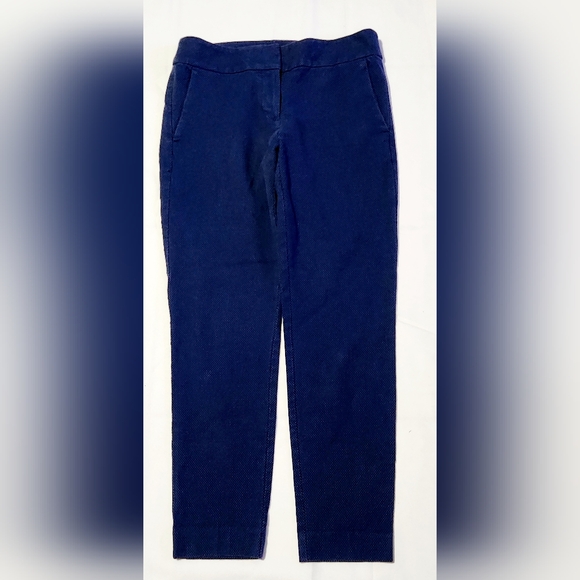 Ann Taylor Loft Marisa Ankle Pants Blue Size 2 - Picture 8 of 8